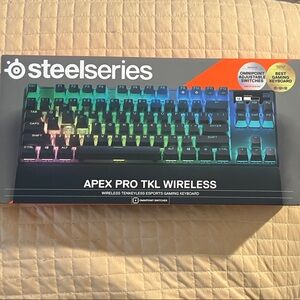 SteelSeries Apex Pro TKL Wireless RGB Gaming Keyboard - Black
